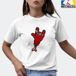 T-Shirt - Nike Dunk Low University Red (2020) - Sneaker-Matching T-Shirt (RINGS CHAMPIONS) -Nike Dunk shop online mockupGenerator 6485