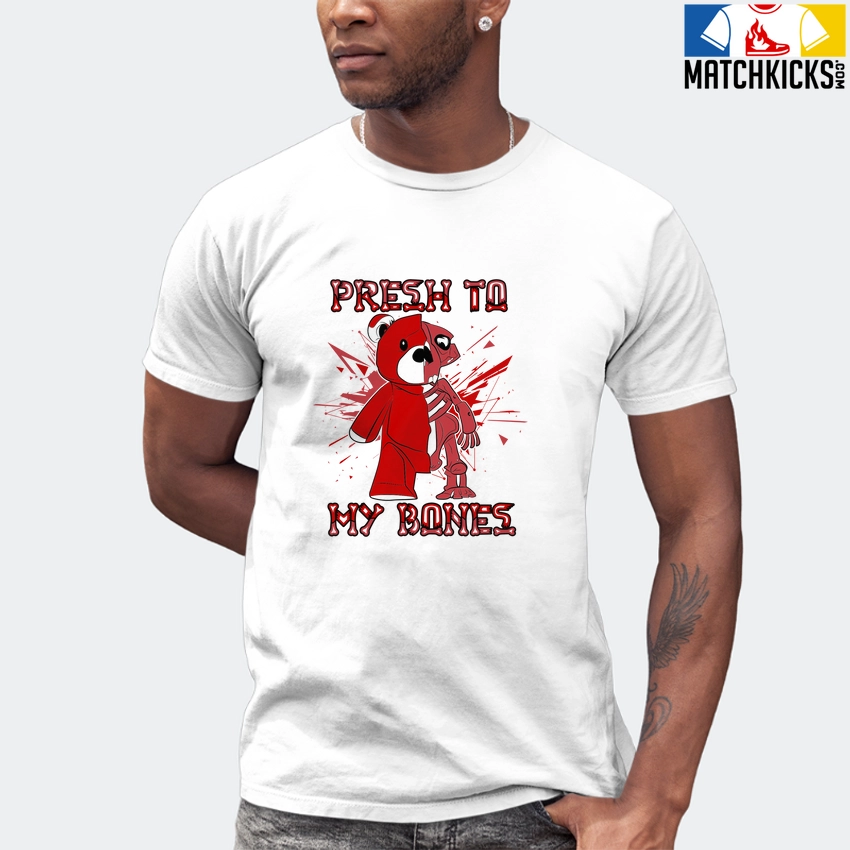 T-Shirt - Nike Dunk Low University Red (2020) - Sneaker-Matching T-Shirt (Fresh To MY Bones) 7 T-Shirt - Nike Dunk Low University Red (2020) - Sneaker-Matching T-Shirt (Fresh To MY Bones) - Image 5