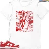 T-Shirt - Nike Dunk Low University Red (2020) - Sneaker-Matching T-Shirt (Inner Peace) 1 T-Shirt - Nike Dunk Low University Red (2020) - Sneaker-Matching T-Shirt (Inner Peace) -Nike Dunk shop online mockupGenerator 6498