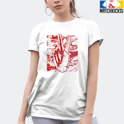 T-Shirt - Nike Dunk Low University Red (2020) - Sneaker-Matching T-Shirt (Inner Peace) -Nike Dunk shop online mockupGenerator 6504