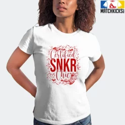 T-Shirt - Nike Dunk Low University Red (2020) - Sneaker-Matching T-Shirt (Certified Snkr Chic) -Nike Dunk shop online mockupGenerator 6527