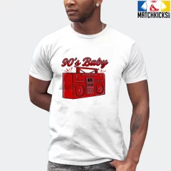 T-Shirt - Nike Dunk Low University Red (2020) - Sneaker-Matching T-Shirt (90's Baby Radio) 16 T-Shirt - Nike Dunk Low University Red (2020) - Sneaker-Matching T-Shirt (90's Baby Radio) -Nike Dunk shop online mockupGenerator 6555