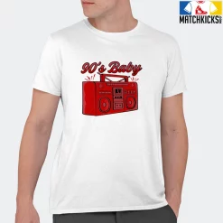 T-Shirt - Nike Dunk Low University Red (2020) - Sneaker-Matching T-Shirt (90's Baby Radio) 20 T-Shirt - Nike Dunk Low University Red (2020) - Sneaker-Matching T-Shirt (90's Baby Radio) -Nike Dunk shop online mockupGenerator 6559
