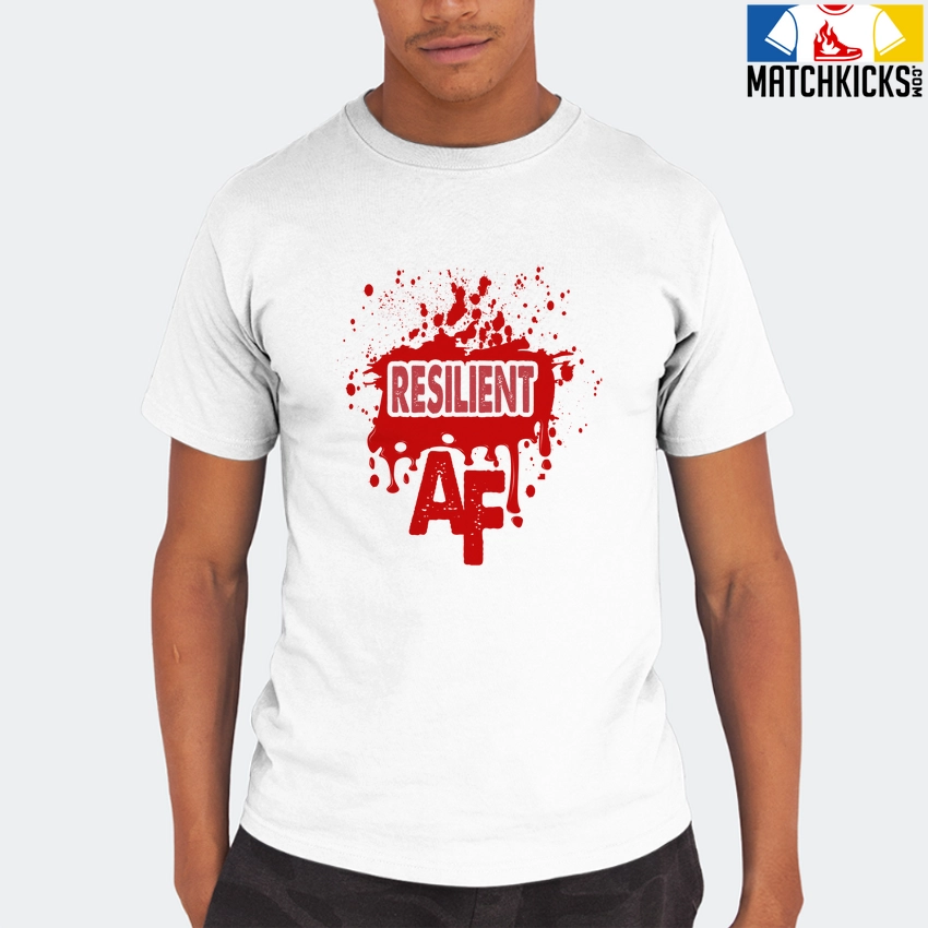 T-Shirt - Nike Dunk Low University Red (2020) - Sneaker-Matching T-Shirt (Resilient AF) 8 T-Shirt - Nike Dunk Low University Red (2020) - Sneaker-Matching T-Shirt (Resilient AF) - Image 6