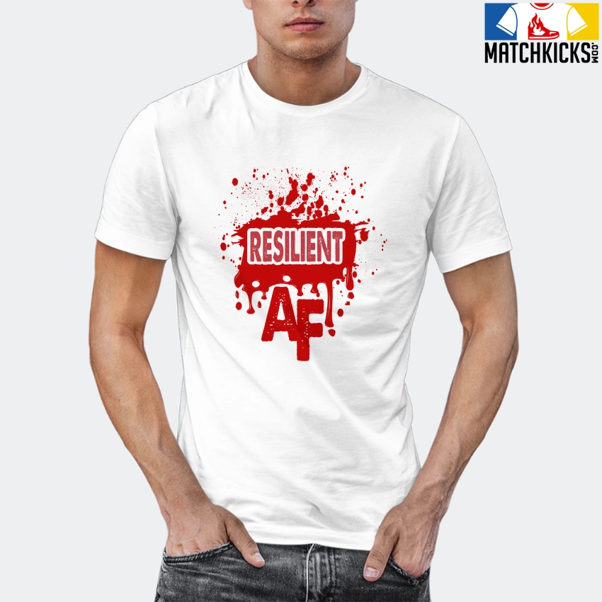 T-Shirt - Nike Dunk Low University Red (2020) - Sneaker-Matching T-Shirt (Resilient AF) 12 T-Shirt - Nike Dunk Low University Red (2020) - Sneaker-Matching T-Shirt (Resilient AF) - Image 10