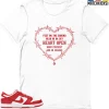 T-Shirt - Nike Dunk Low University Red (2020) - Sneaker-Matching T-Shirt (Heart Open) 2 T-Shirt - Nike Dunk Low University Red (2020) - Sneaker-Matching T-Shirt (Heart Open) -Nike Dunk shop online mockupGenerator 6669