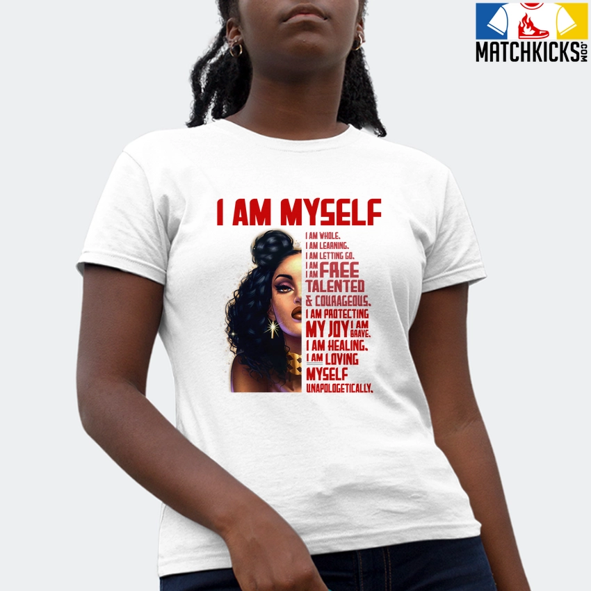 T-Shirt - Nike Dunk Low University Red (2020) - Sneaker-Matching T-Shirt (I AM MYSELF) 4 T-Shirt - Nike Dunk Low University Red (2020) - Sneaker-Matching T-Shirt (I AM MYSELF) - Image 2