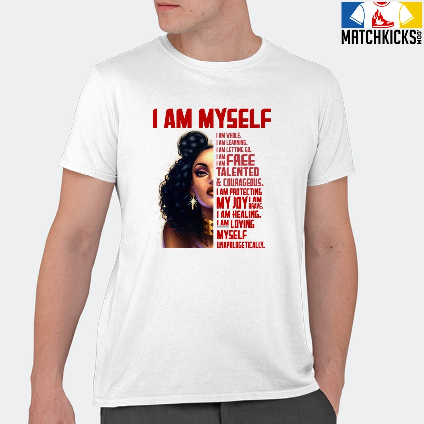 T-Shirt - Nike Dunk Low University Red (2020) - Sneaker-Matching T-Shirt (I AM MYSELF) 11 T-Shirt - Nike Dunk Low University Red (2020) - Sneaker-Matching T-Shirt (I AM MYSELF) - Image 9