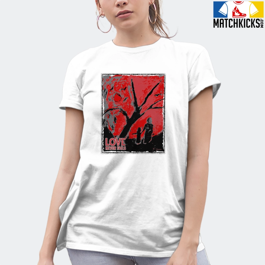 T-Shirt - Nike Dunk Low University Red (2020) - Sneaker-Matching T-Shirt (HAND In HAND LOVE NEVER FAILS) 10 T-Shirt - Nike Dunk Low University Red (2020) - Sneaker-Matching T-Shirt (HAND In HAND LOVE NEVER FAILS) - Image 8