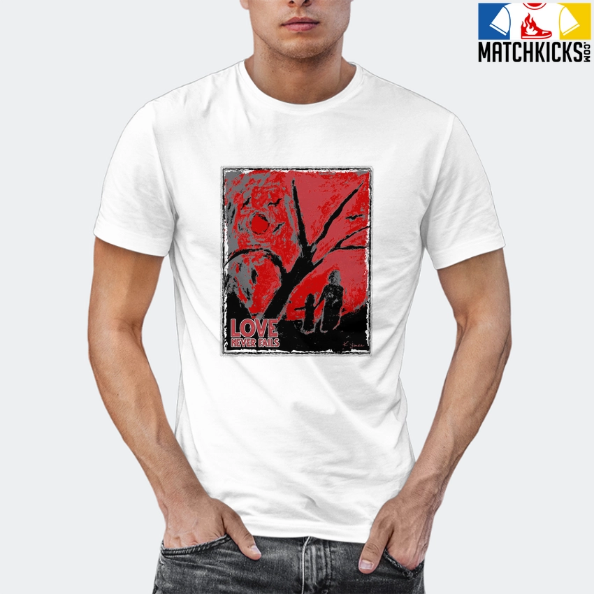 T-Shirt - Nike Dunk Low University Red (2020) - Sneaker-Matching T-Shirt (HAND In HAND LOVE NEVER FAILS) 12 T-Shirt - Nike Dunk Low University Red (2020) - Sneaker-Matching T-Shirt (HAND In HAND LOVE NEVER FAILS) - Image 10