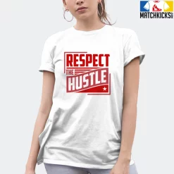 T-Shirt - Nike Dunk Low University Red (2020) - Sneaker-Matching T-Shirt (RESPECT The HUSTLE) -Nike Dunk shop online mockupGenerator 6783