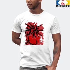 T-Shirt - Nike Dunk Low University Red (2020) - Sneaker-Matching T-Shirt (SUN Flower Bloom) -Nike Dunk shop online mockupGenerator 6789