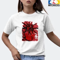 T-Shirt - Nike Dunk Low University Red (2020) - Sneaker-Matching T-Shirt (SUN Flower Bloom) -Nike Dunk shop online mockupGenerator 6791