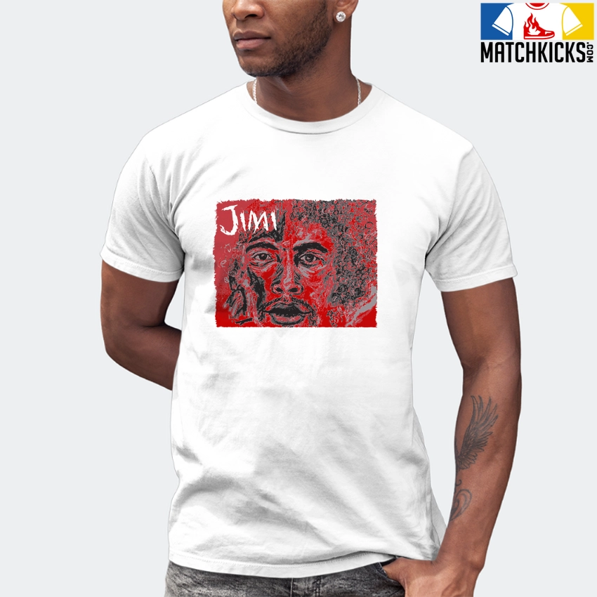 T-Shirt - Nike Dunk Low University Red (2020) - Sneaker-Matching T-Shirt (JIMI) 7 T-Shirt - Nike Dunk Low University Red (2020) - Sneaker-Matching T-Shirt (JIMI) - Image 5