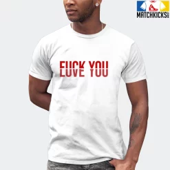 T-Shirt - Nike Dunk Low University Red (2020) - Sneaker-Matching T-Shirt (F You - Love You) -Nike Dunk shop online mockupGenerator 6825