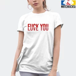 T-Shirt - Nike Dunk Low University Red (2020) - Sneaker-Matching T-Shirt (F You - Love You) -Nike Dunk shop online mockupGenerator 6828