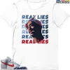 T-Shirt - Nike Dunk High Washed Denim Pack - Sneaker-Matching T-Shirt (Real Lies) -Nike Dunk shop online mockupGenerator 683