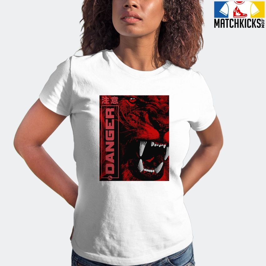 T-Shirt - Nike Dunk Low University Red (2020) - Sneaker-Matching T-Shirt (Danger) 6 T-Shirt - Nike Dunk Low University Red (2020) - Sneaker-Matching T-Shirt (Danger) - Image 4