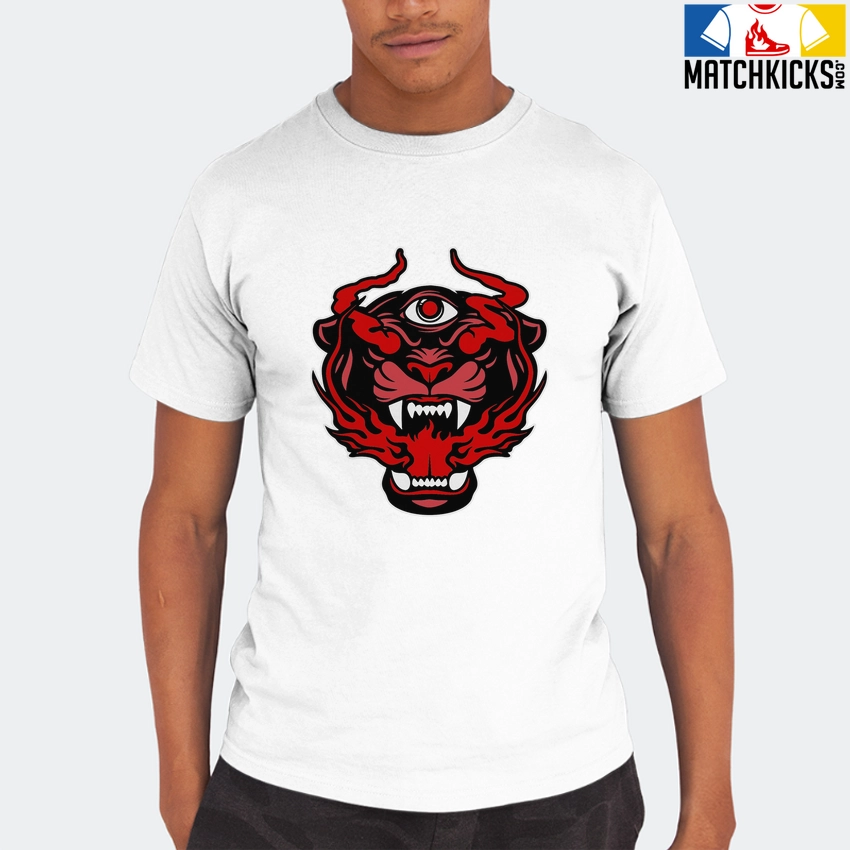 T-Shirt - Nike Dunk Low University Red (2020) - Sneaker-Matching T-Shirt (The Beast) 8 T-Shirt - Nike Dunk Low University Red (2020) - Sneaker-Matching T-Shirt (The Beast) - Image 6
