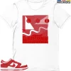 T-Shirt - Nike Dunk Low University Red (2020) - Sneaker-Matching T-Shirt (Old Skool Still Kool) -Nike Dunk shop online mockupGenerator 6930