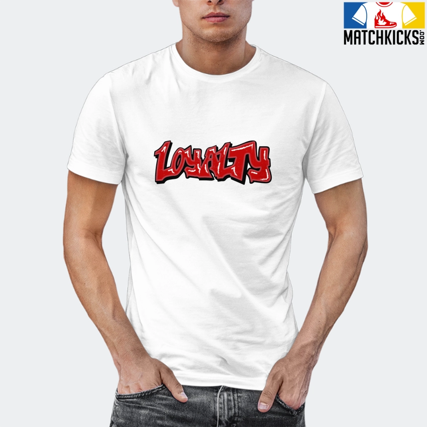 T-Shirt - Nike Dunk Low University Red (2020) - Sneaker-Matching T-Shirt (LOYALTY) 12 T-Shirt - Nike Dunk Low University Red (2020) - Sneaker-Matching T-Shirt (LOYALTY) - Image 10