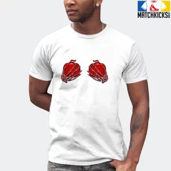 T-Shirt - Nike Dunk Low University Red (2020) - Sneaker-Matching T-Shirt (Pumpkin Skeleton Hands) 16 T-Shirt - Nike Dunk Low University Red (2020) - Sneaker-Matching T-Shirt (Pumpkin Skeleton Hands) -Nike Dunk shop online mockupGenerator 6978