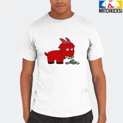 T-Shirt - Nike Dunk Low University Red (2020) - Sneaker-Matching T-Shirt (GOAT MONEY) -Nike Dunk shop online mockupGenerator 7015