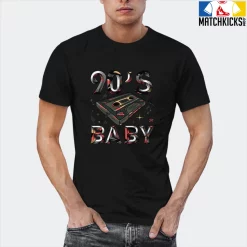 T-Shirt - Nike Dunk Low SE GS Sail Multi-Camo - Sneaker-Matching T-Shirt (90's Baby Cassette) -Nike Dunk shop online mockupGenerator 7037