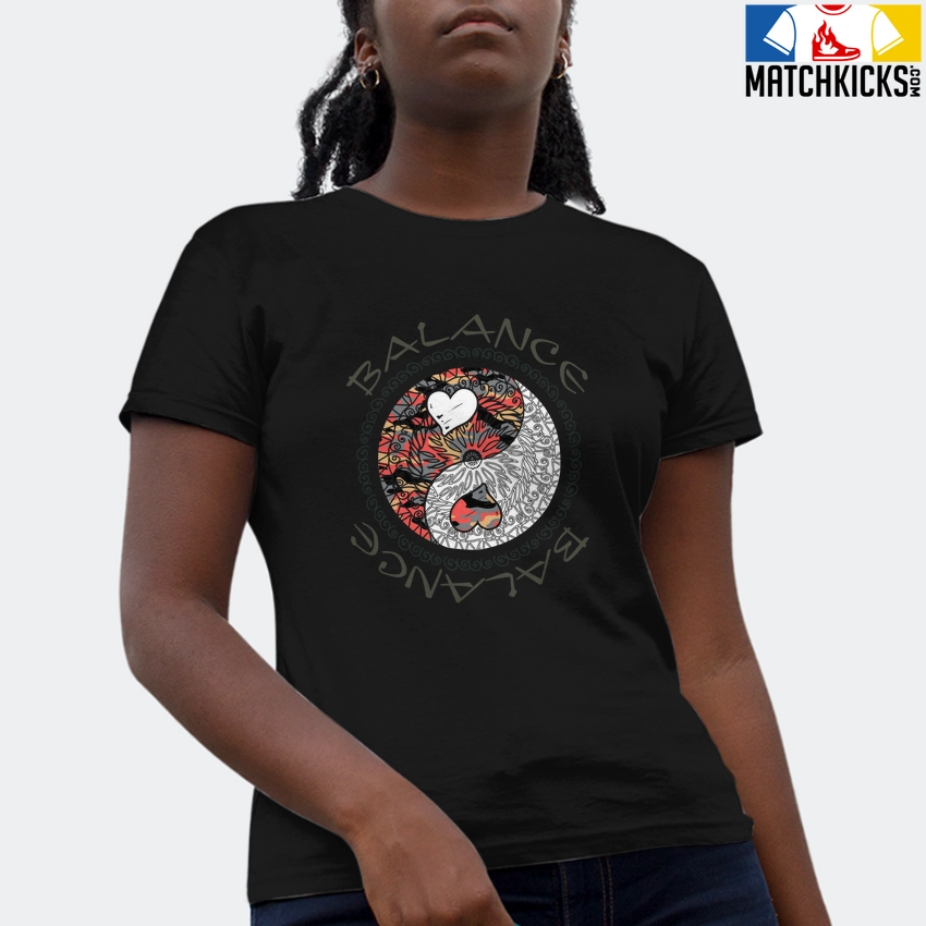 T-Shirt - Nike Dunk Low SE GS Sail Multi-Camo - Sneaker-Matching T-Shirt (YIN YANG BALANCE) 4 T-Shirt - Nike Dunk Low SE GS Sail Multi-Camo - Sneaker-Matching T-Shirt (YIN YANG BALANCE) - Image 2