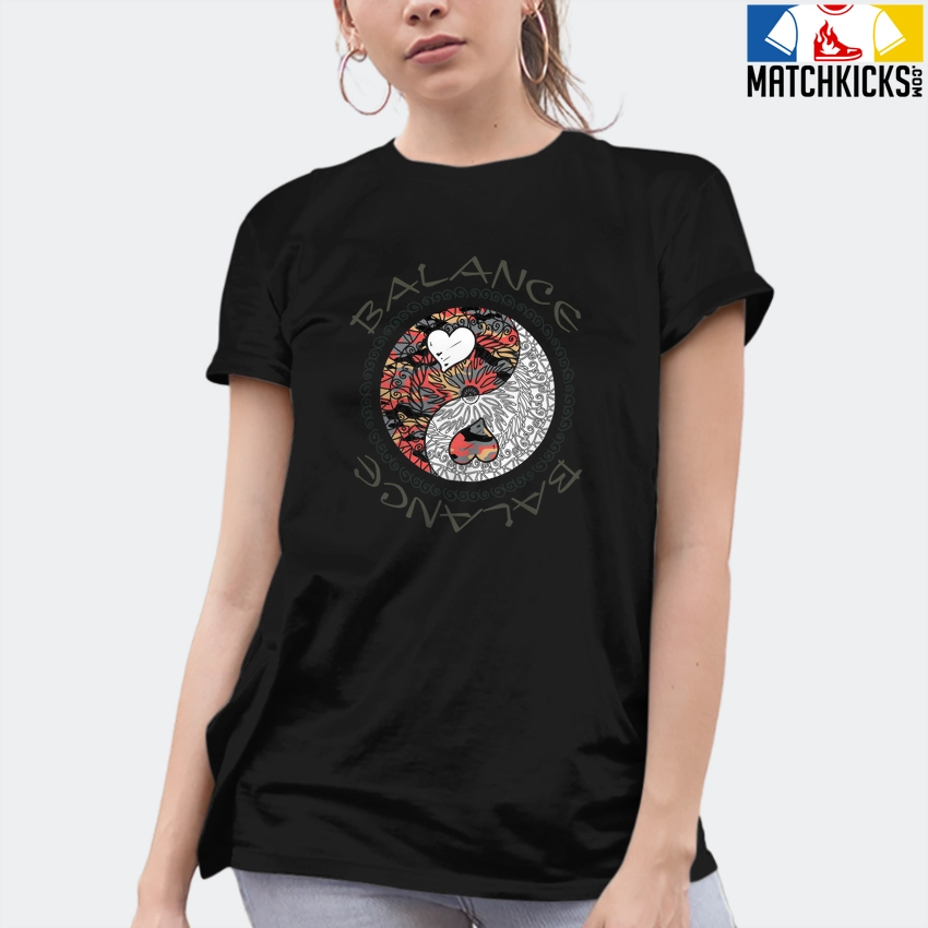 T-Shirt - Nike Dunk Low SE GS Sail Multi-Camo - Sneaker-Matching T-Shirt (YIN YANG BALANCE) 10 T-Shirt - Nike Dunk Low SE GS Sail Multi-Camo - Sneaker-Matching T-Shirt (YIN YANG BALANCE) - Image 8