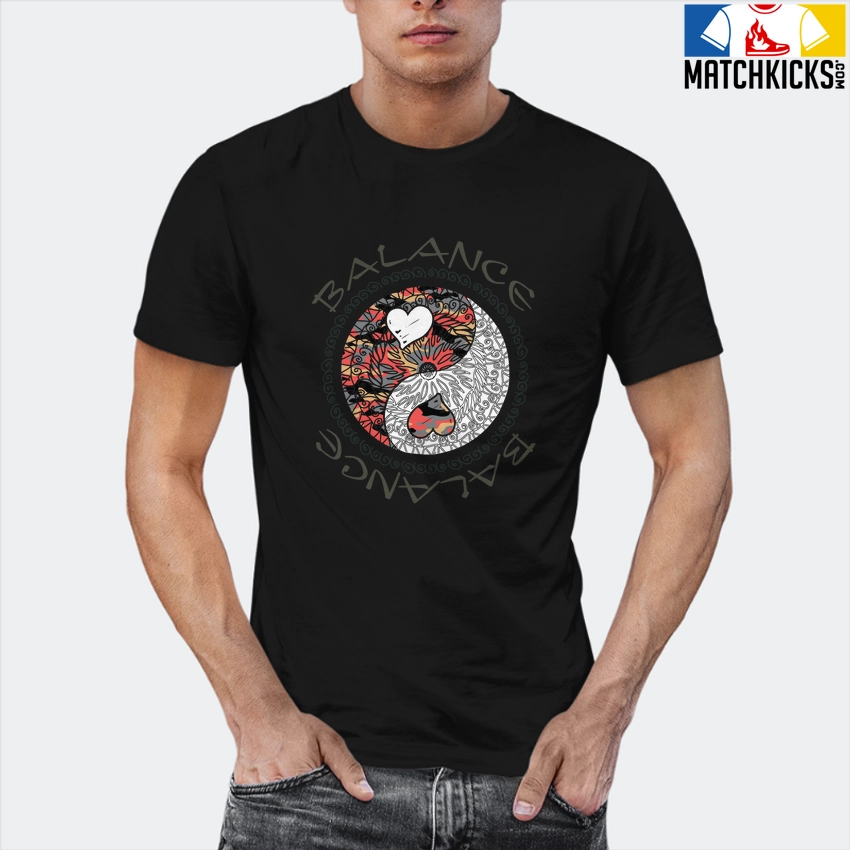 T-Shirt - Nike Dunk Low SE GS Sail Multi-Camo - Sneaker-Matching T-Shirt (YIN YANG BALANCE) 12 T-Shirt - Nike Dunk Low SE GS Sail Multi-Camo - Sneaker-Matching T-Shirt (YIN YANG BALANCE) - Image 10