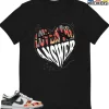 T-Shirt - Nike Dunk Low SE GS Sail Multi-Camo - Sneaker-Matching T-Shirt (Love Is The Answer)
