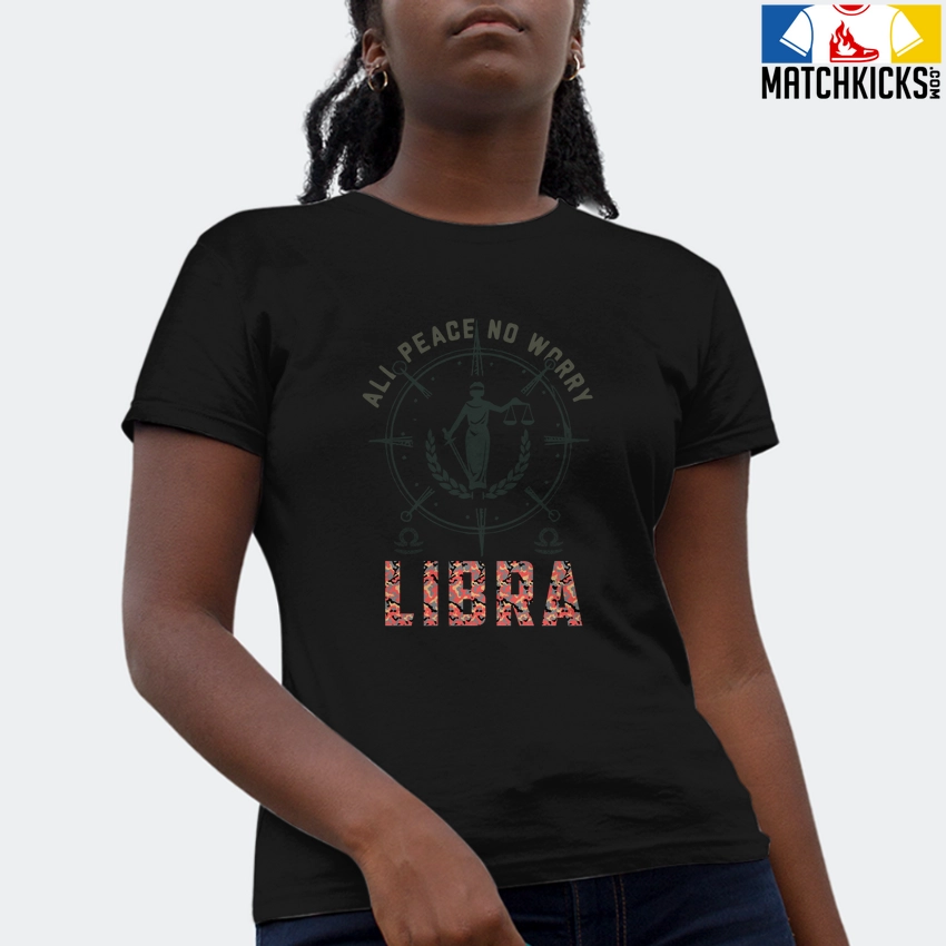 T-Shirt - Nike Dunk Low SE GS Sail Multi-Camo - Sneaker-Matching T-Shirt (Libra All Peace) 4 T-Shirt - Nike Dunk Low SE GS Sail Multi-Camo - Sneaker-Matching T-Shirt (Libra All Peace) - Image 2