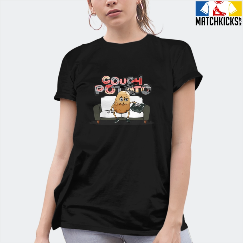 T-Shirt - Nike Dunk Low SE GS Sail Multi-Camo - Sneaker-Matching T-Shirt (Couch Potato) 10 T-Shirt - Nike Dunk Low SE GS Sail Multi-Camo - Sneaker-Matching T-Shirt (Couch Potato) - Image 8