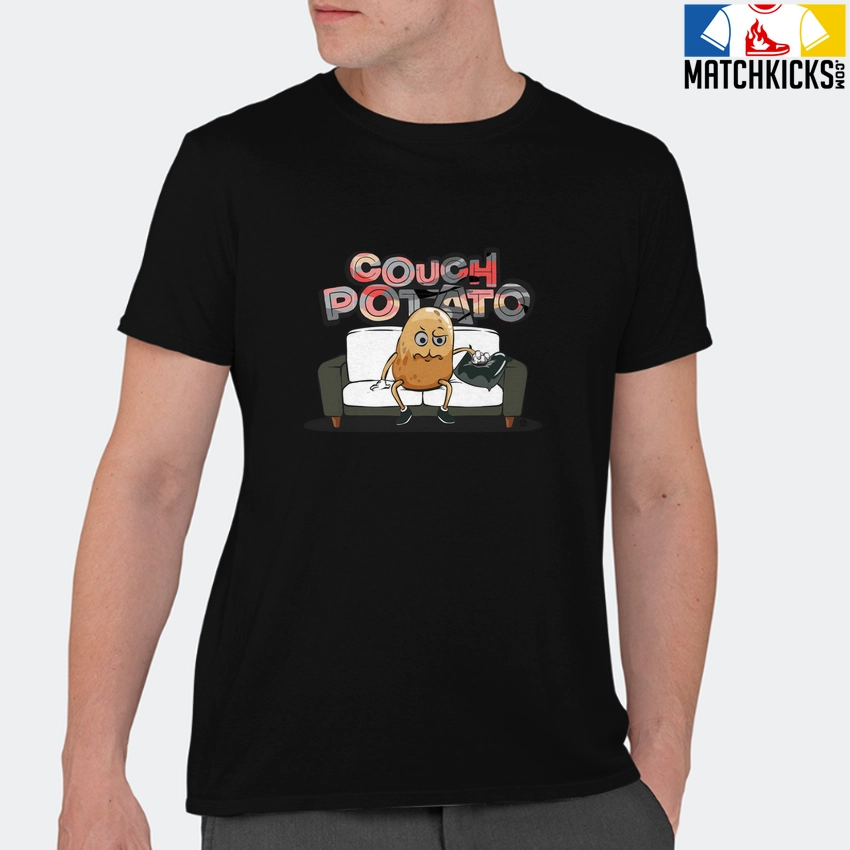 T-Shirt - Nike Dunk Low SE GS Sail Multi-Camo - Sneaker-Matching T-Shirt (Couch Potato) 11 T-Shirt - Nike Dunk Low SE GS Sail Multi-Camo - Sneaker-Matching T-Shirt (Couch Potato) - Image 9