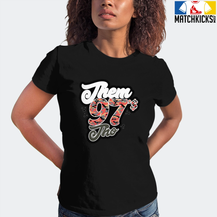 T-Shirt - Nike Dunk Low SE GS Sail Multi-Camo - Sneaker-Matching T-Shirt (Them Ninety Seven's Tho) 6 T-Shirt - Nike Dunk Low SE GS Sail Multi-Camo - Sneaker-Matching T-Shirt (Them Ninety Seven's Tho) - Image 4