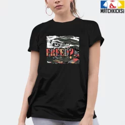 T-Shirt - Nike Dunk Low SE GS Sail Multi-Camo - Sneaker-Matching T-Shirt (FREEDOM) -Nike Dunk shop online mockupGenerator 7269