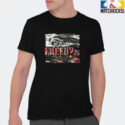 T-Shirt - Nike Dunk Low SE GS Sail Multi-Camo - Sneaker-Matching T-Shirt (FREEDOM) -Nike Dunk shop online mockupGenerator 7270