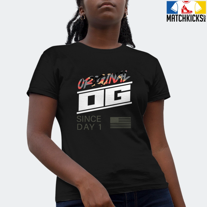 T-Shirt - Nike Dunk Low SE GS Sail Multi-Camo - Sneaker-Matching T-Shirt (ORIGINAL OG SINCE DAY 1) 4 T-Shirt - Nike Dunk Low SE GS Sail Multi-Camo - Sneaker-Matching T-Shirt (ORIGINAL OG SINCE DAY 1) - Image 2