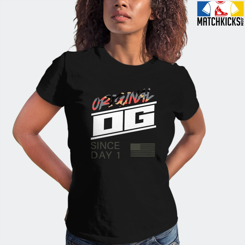 T-Shirt - Nike Dunk Low SE GS Sail Multi-Camo - Sneaker-Matching T-Shirt (ORIGINAL OG SINCE DAY 1) 6 T-Shirt - Nike Dunk Low SE GS Sail Multi-Camo - Sneaker-Matching T-Shirt (ORIGINAL OG SINCE DAY 1) - Image 4