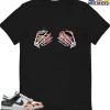 T-Shirt - Nike Dunk Low SE GS Sail Multi-Camo - Sneaker-Matching T-Shirt (Pumpkin Skeleton Hands) -Nike Dunk shop online mockupGenerator 7290