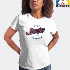 T-Shirt - Nike Dunk High Washed Denim Pack - Sneaker-Matching T-Shirt (Stay Hungry Stay Humble) -Nike Dunk shop online mockupGenerator 730