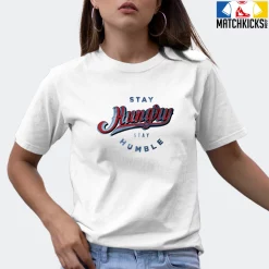 T-Shirt - Nike Dunk High Washed Denim Pack - Sneaker-Matching T-Shirt (Stay Hungry Stay Humble) -Nike Dunk shop online mockupGenerator 733