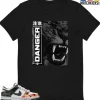 T-Shirt - Nike Dunk Low SE GS Sail Multi-Camo - Sneaker-Matching T-Shirt (Danger) -Nike Dunk shop online mockupGenerator 7335