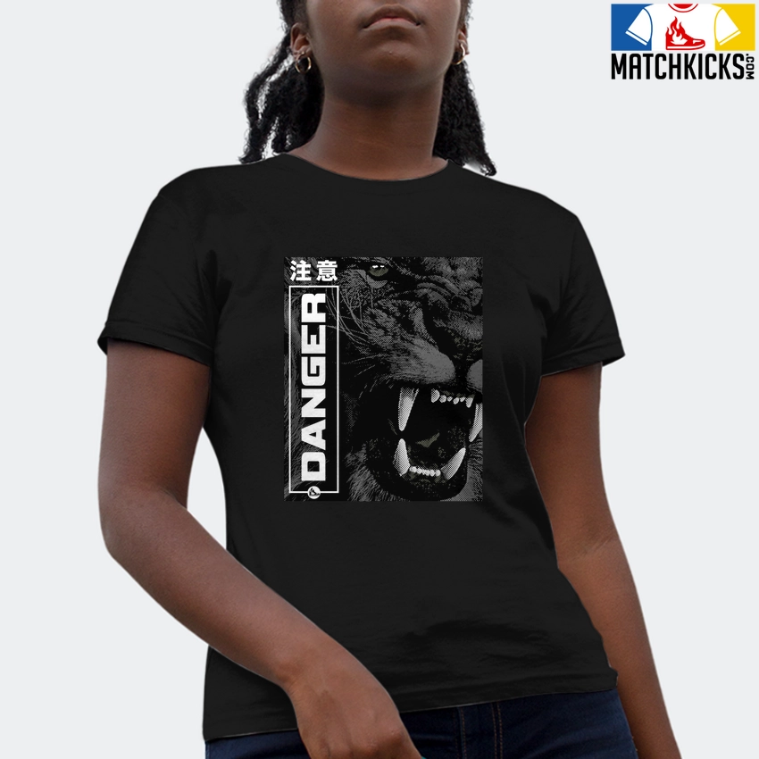 T-Shirt - Nike Dunk Low SE GS Sail Multi-Camo - Sneaker-Matching T-Shirt (Danger) 4 T-Shirt - Nike Dunk Low SE GS Sail Multi-Camo - Sneaker-Matching T-Shirt (Danger) - Image 2