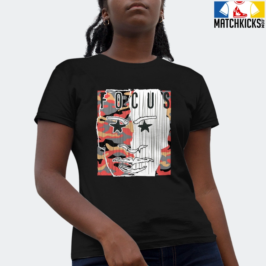 T-Shirt - Nike Dunk Low SE GS Sail Multi-Camo - Sneaker-Matching T-Shirt (FOCUS) 4 T-Shirt - Nike Dunk Low SE GS Sail Multi-Camo - Sneaker-Matching T-Shirt (FOCUS) - Image 2