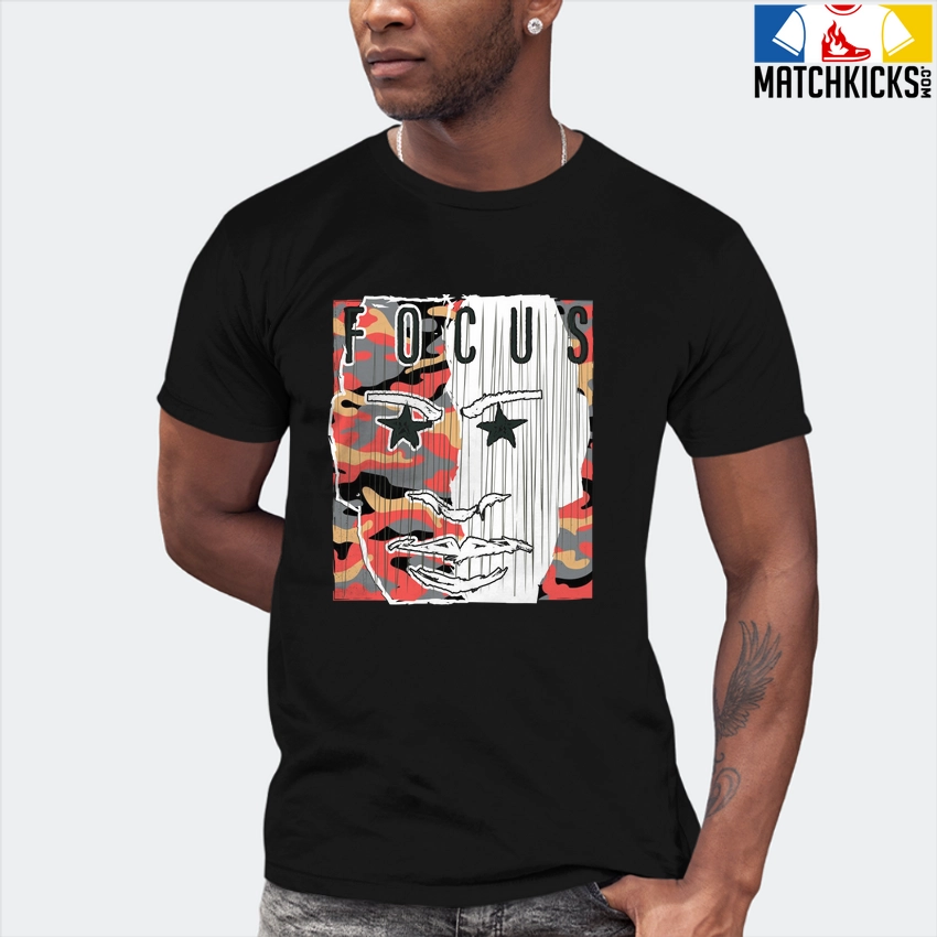 T-Shirt - Nike Dunk Low SE GS Sail Multi-Camo - Sneaker-Matching T-Shirt (FOCUS) 7 T-Shirt - Nike Dunk Low SE GS Sail Multi-Camo - Sneaker-Matching T-Shirt (FOCUS) - Image 5