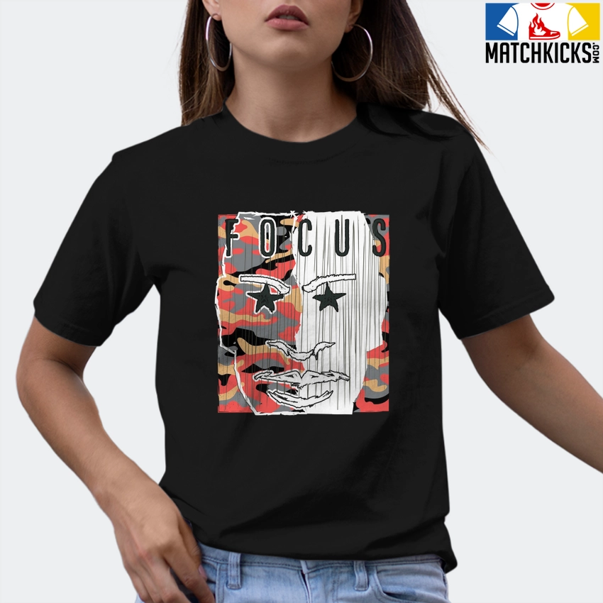 T-Shirt - Nike Dunk Low SE GS Sail Multi-Camo - Sneaker-Matching T-Shirt (FOCUS) 9 T-Shirt - Nike Dunk Low SE GS Sail Multi-Camo - Sneaker-Matching T-Shirt (FOCUS) - Image 7