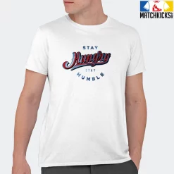 T-Shirt - Nike Dunk High Washed Denim Pack - Sneaker-Matching T-Shirt (Stay Hungry Stay Humble) -Nike Dunk shop online mockupGenerator 735