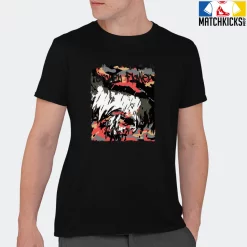 T-Shirt - Nike Dunk Low SE GS Sail Multi-Camo - Sneaker-Matching T-Shirt (Broken Flower) -Nike Dunk shop online mockupGenerator 7416